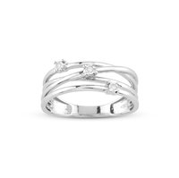 Anillo Bliss Mujer Bl via lattea in Oro blanco Diamante 20114568